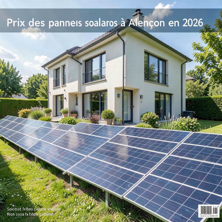 Prix des panneaux solaires à Alençon en 2026 : le vrai coût