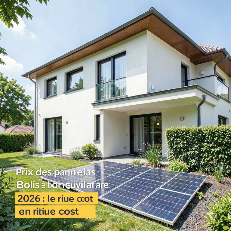 Prix des panneaux solaires à Bois-Guillaume en 2026 : le vrai coût