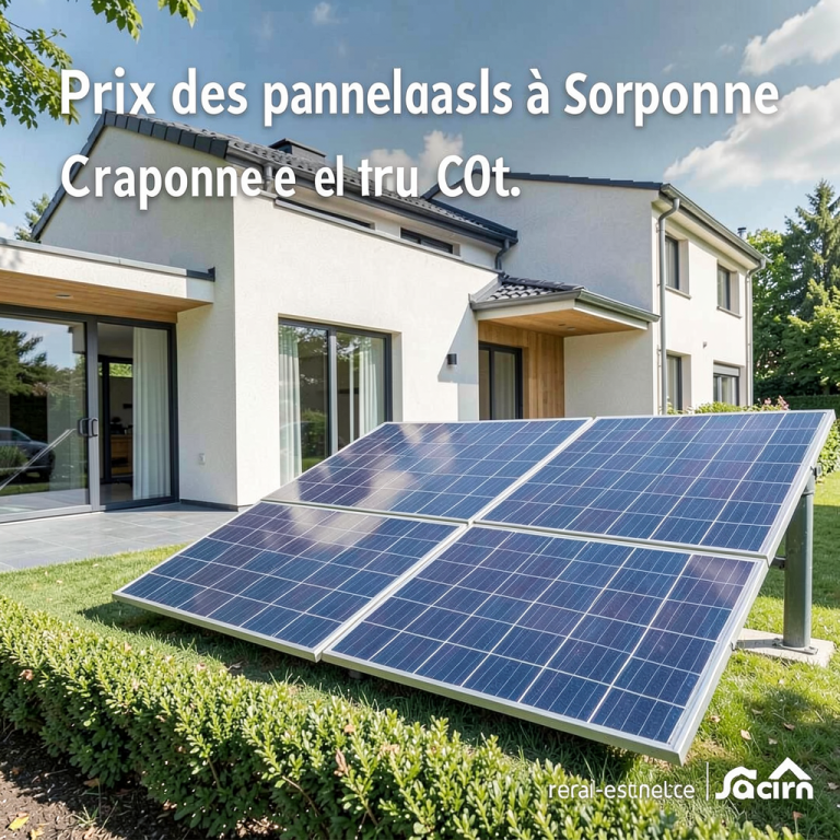 Prix des panneaux solaires à Craponne en 2026 : le vrai coût