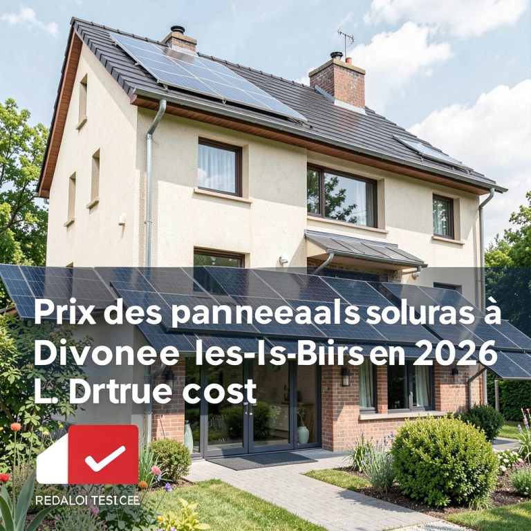 Prix des panneaux solaires à Divonne-les-Bains en 2026 : le vrai coût