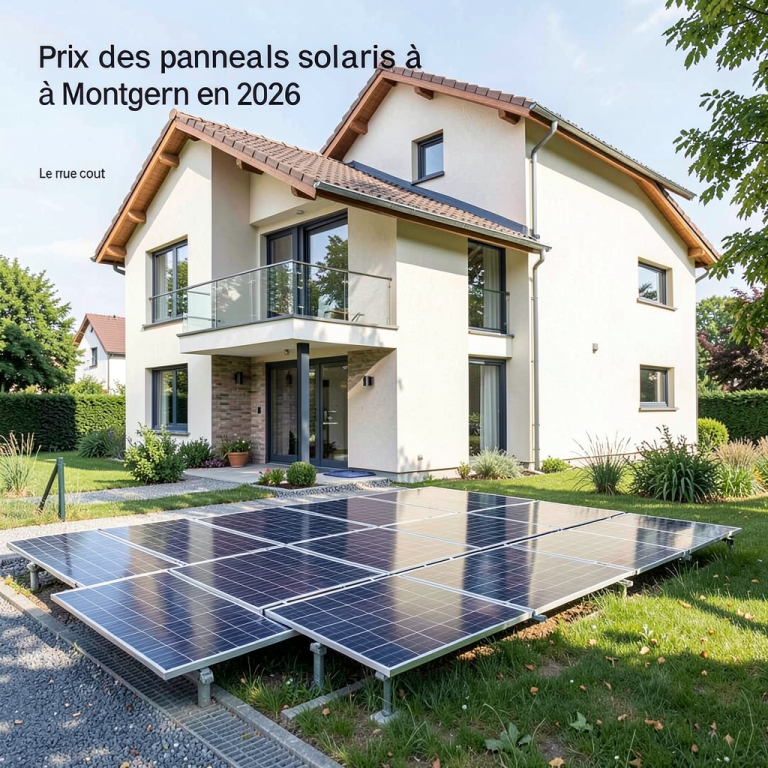 Prix des panneaux solaires à Montgeron en 2026 : le vrai coût