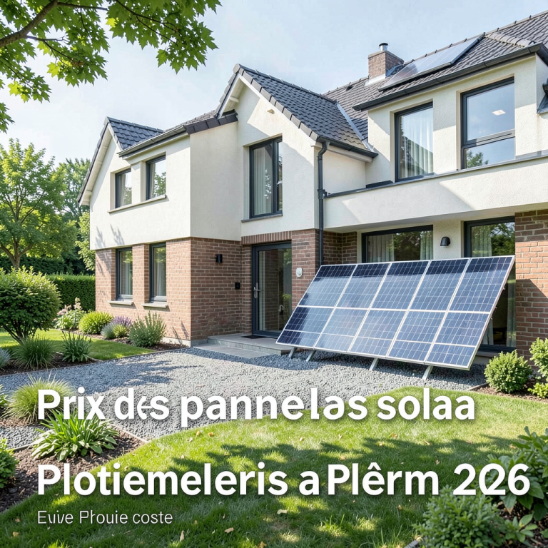 Prix des panneaux solaires à Ploërmel en 2026 : le vrai coût