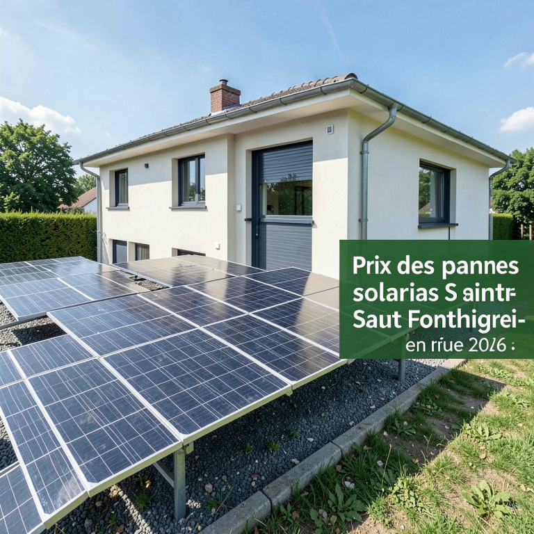 Prix des panneaux solaires à Saint-Fargeau-Ponthierry en 2026 : le vrai coût
