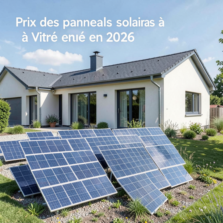 Prix des panneaux solaires à Vitré en 2026 : le vrai coût