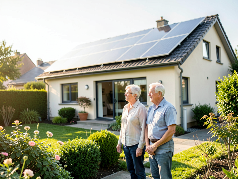 Quel budget solaire prévoir pour un retraité en maison individuelle en 2026 ?