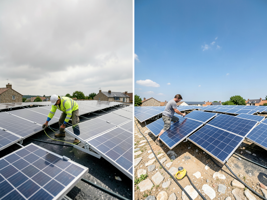 Comparatif des tarifs de pose photovoltaïque en Bretagne vs PACA en 2026 : l'impact de la main-d'œuvre