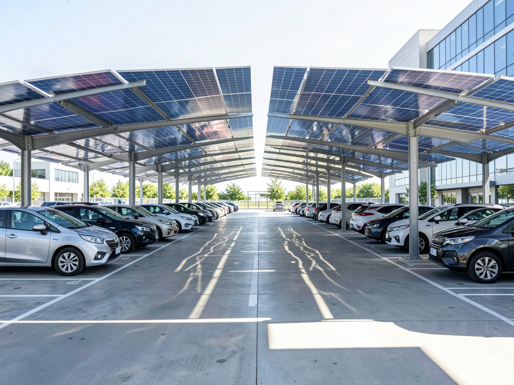 Prix Ombrière Photovoltaïque Parking 2026 : Guide Complet des Tarifs, Budget et Rentabilité