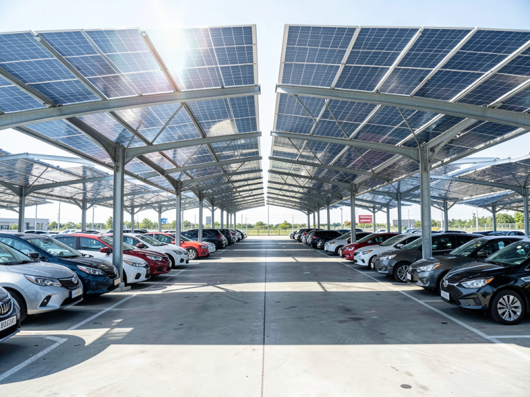 Prix Ombrière Photovoltaïque Parking 2026 : Guide Complet des Tarifs, Budget et Rentabilité