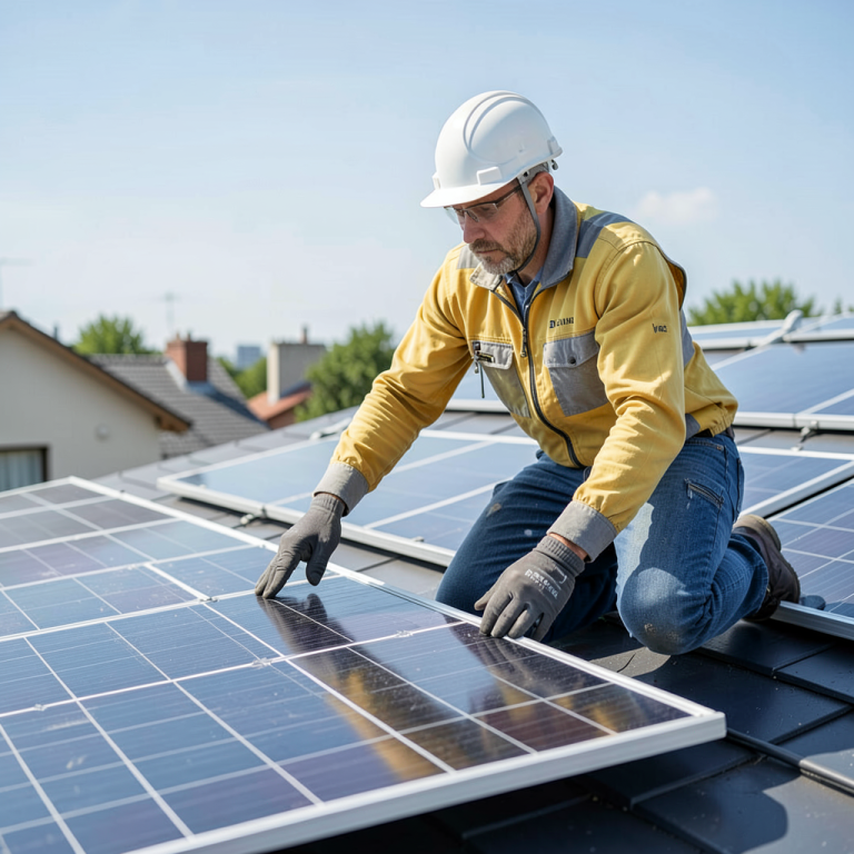 Part de la main d’œuvre dans le prix du solaire