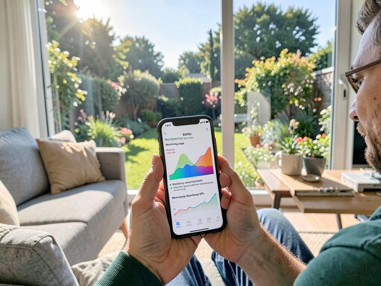 Comment fonctionne le monitoring de production sur smartphone pour suivre ses panneaux ?