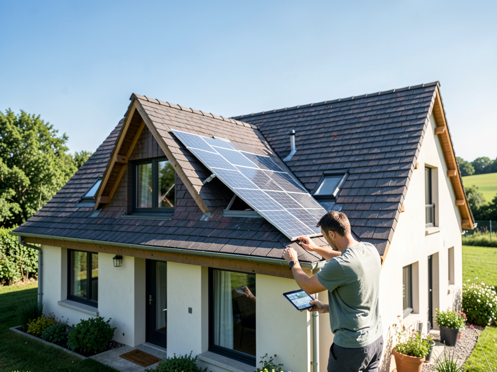 Orientation de toit et rentabilité solaire