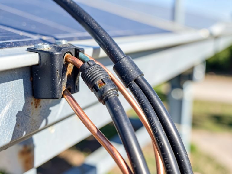 Mauvais câble photovoltaïque
